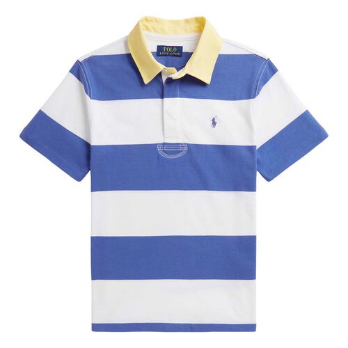 Polo Ralph Lauren Striped Cotton Short-Sleeve Rugby Shirt